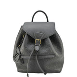 Louis Vuitton Montsouris Monogram Empreinte Leather Backpack Bag Black