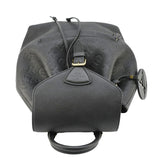 Louis Vuitton Montsouris Monogram Empreinte Leather Backpack Bag Black