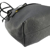 Louis Vuitton Montsouris Monogram Empreinte Leather Backpack Bag Black