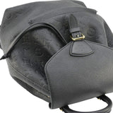 Louis Vuitton Montsouris Monogram Empreinte Leather Backpack Bag Black
