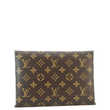 Louis Vuitton Kirigami Pochette Large Monogram Canvas Clutch Rose Ballerine