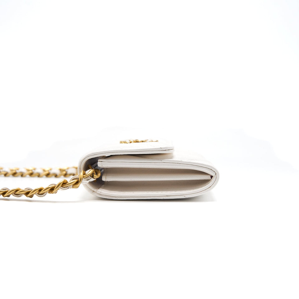 Chanel 19 Flap Coin Purse with Chain