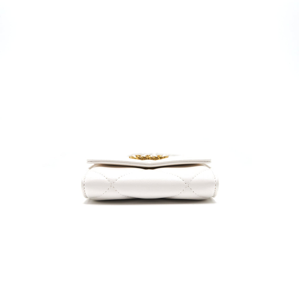 Chanel 19 Flap Coin Purse with Chain