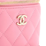 Chanel Small Vanity with Chain Pink