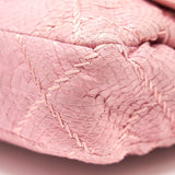 Chanel Python Skin Flap Bag Pink