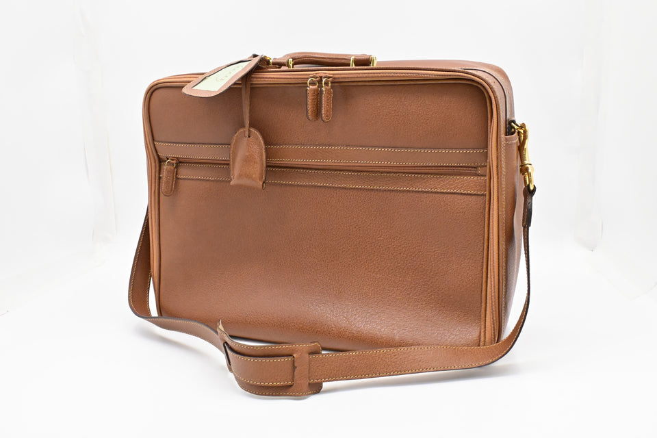 Gucci Suitcase in Brown Leather