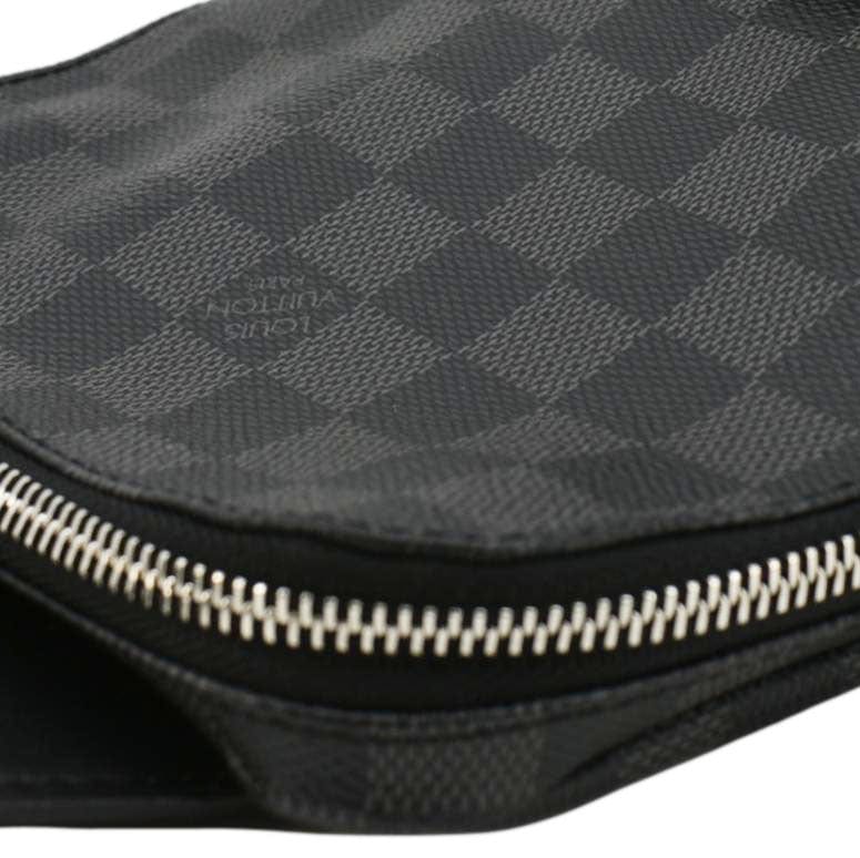 Louis Vuitton Avenue Sling Damier Graphite Backpack Bag Black