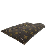 Louis Vuitton Kirigami Pochette Large Monogram Canvas Clutch Brown