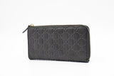 Gucci Long Wallet in Brown Guccissima Leather