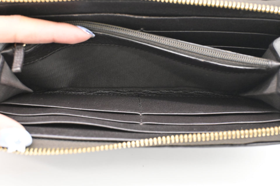Gucci Long Wallet in Brown Guccissima Leather