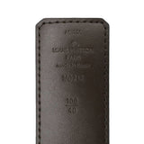 Louis Vuitton  LV Initiales Damier Ebene Belt Brown