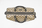 Gucci Boston Bag in Crystal GG Coated Canvas