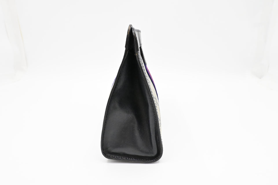 Gucci 'Accessory Collection' Clutch in Navy GG Supreme Canvas