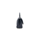 Chanel Mini Coco Handle Iridescent Navy L