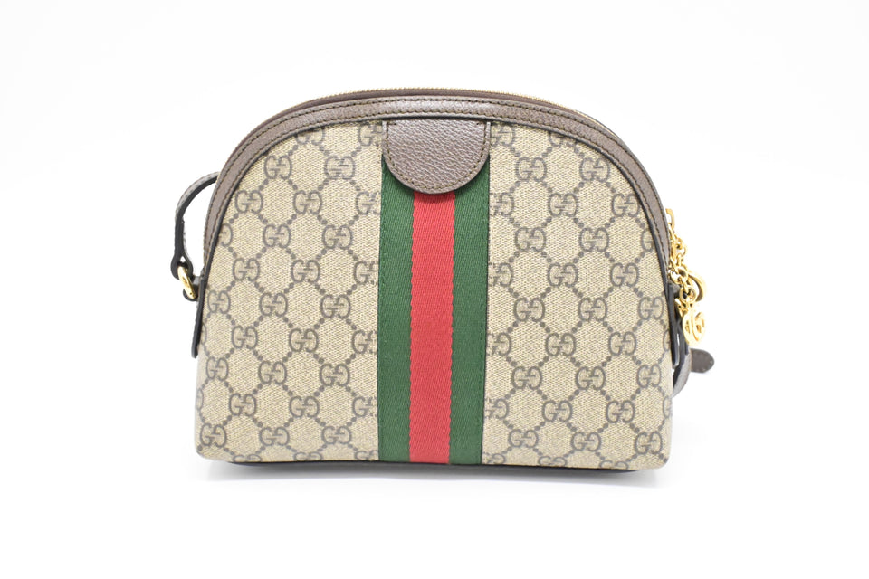Gucci Ophidia Crossbody in GG Supreme Canvas