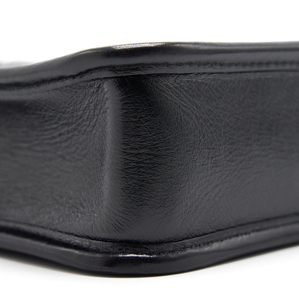 Chanel 18B Calfskin Camera Case Black