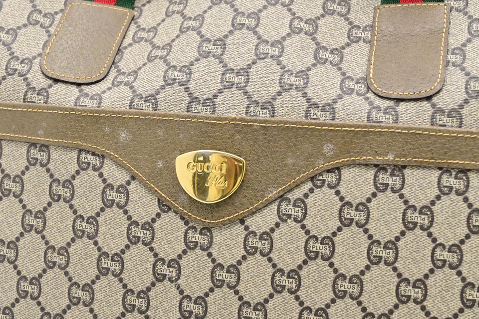 Gucci Plus Travel Bag in Coated Canvas