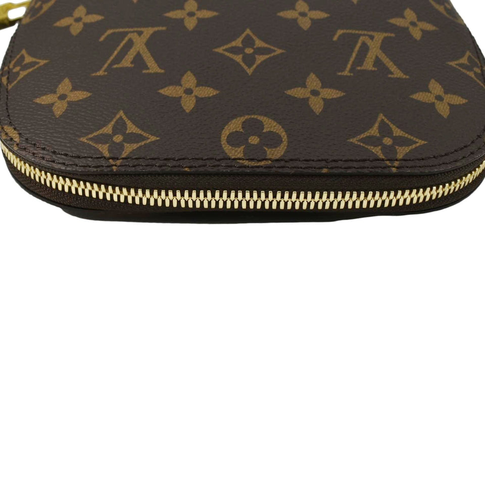 Louis Vuitton Alma Monogram Canvas Backpack Brown