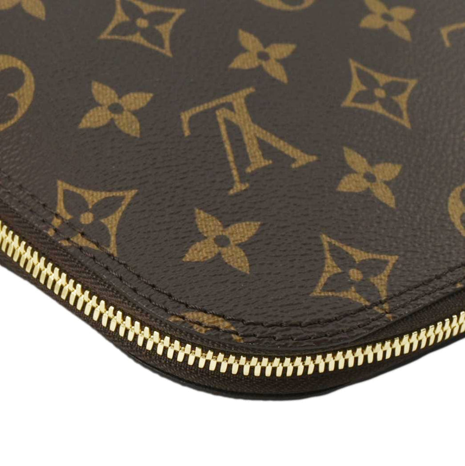 Louis Vuitton Alma Monogram Canvas Backpack Brown