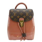 Louis Vuitton Hot Springs Patent Monogram Backpack Pink