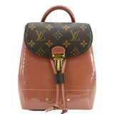 Louis Vuitton Hot Springs Patent Monogram Backpack Pink