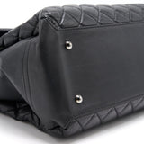 Chanel Calfskin Flap Bag Black