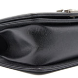 Chanel Small Leboy Cavier Black ruthenium Hardware