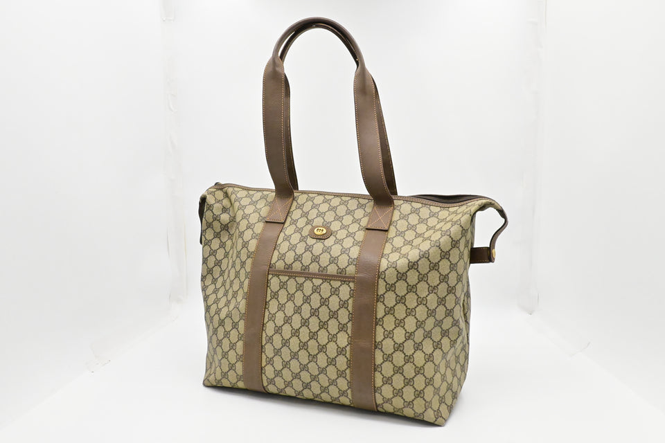 Gucci Large Tote in GG Supreme Canvas