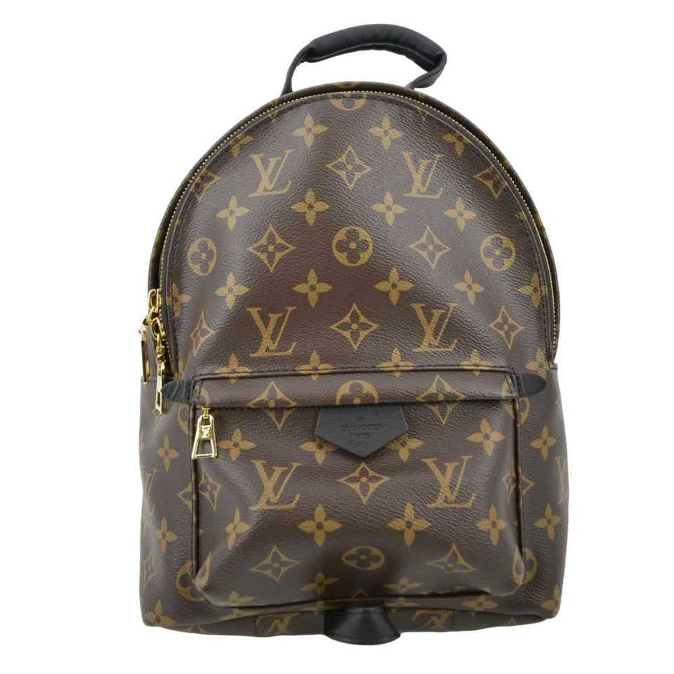 Louis Vuitton Palm Springs PM Monogram Canvas Backpack Brown
