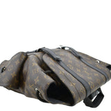 Louis Vuitton Christopher Monogram Macassar Canvas Backpack Bag Brown