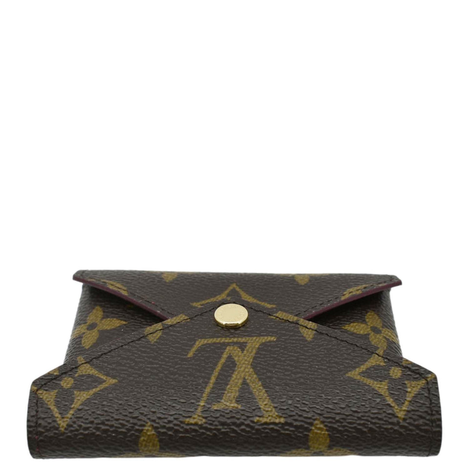 Louis Vuitton Kirigami Small Monogram Canvas Pochette Clutch Brown