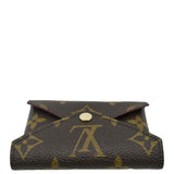 Louis Vuitton Kirigami Small Monogram Canvas Pochette Clutch Brown