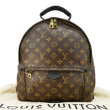 Louis Vuitton Palm Springs MM Monogram Canvas Backpack Brown