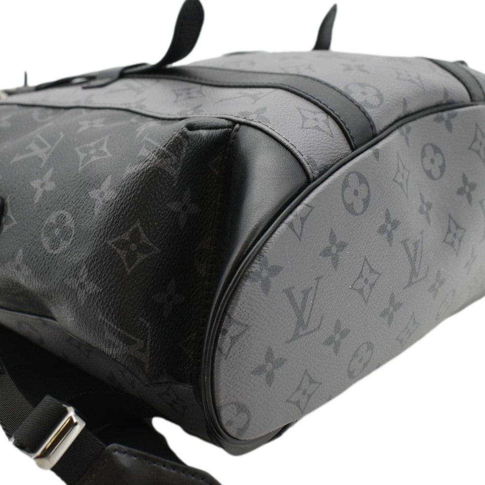 Louis Vuitton Christopher PM Reverse Monogram Eclipse Backpack Bag Black