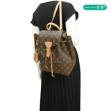 Louis Vuitton Montsouris PM Monogram Canvas Backpack Brown