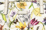 Gucci Tote in White Floral Canvas