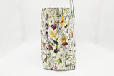 Gucci Tote in White Floral Canvas