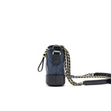 Chanel SMALL GABRIELLE HOBO BAG NAVY/ BLACK
