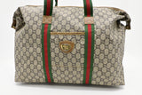 Gucci Plus Zip Tote in GG Plus Coated Canvas