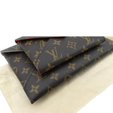 Louis Vuitton Kirigami Pochette Monogram Canvas Clutch Brown