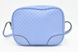 Gucci Crossbody in Baby Blue Micro Guccissima Leather