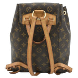 Louis Vuitton Montsouris NM Monogram Canvas Backpack Bag Brown
