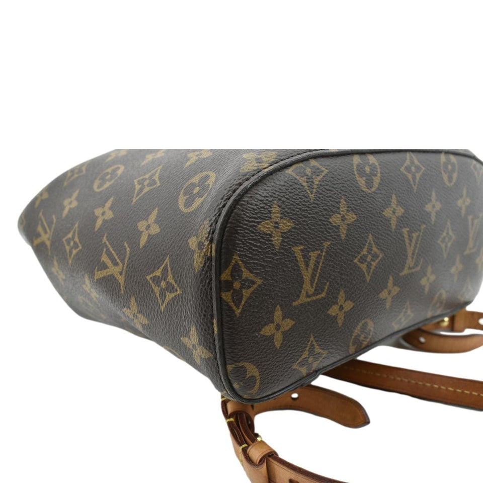 Louis Vuitton Montsouris NM Monogram Canvas Backpack Bag Brown