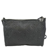 Louis Vuitton Pallas Monogram Empreinte Clutch Crossbody Bag Black