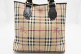 Burberry Handbag in Checked Coated Canvas