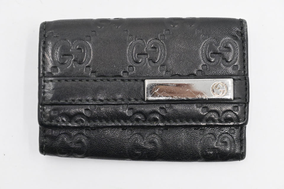 Gucci Multicles in Black Guccisima Leather
