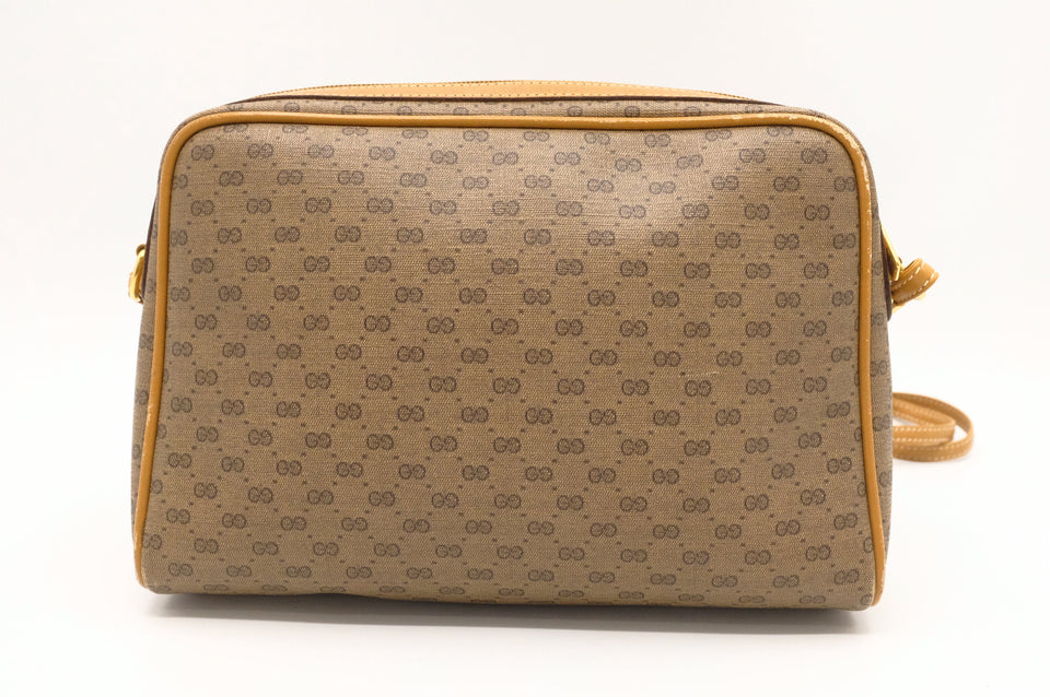 Gucci Crossbody in Beige Micro GG Coated Canvas