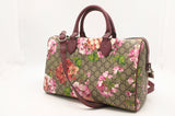 Gucci Boston Bag in Pink Blooms GG Canvas