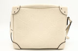 Gucci Trunk Crossbody in Off-White Leather