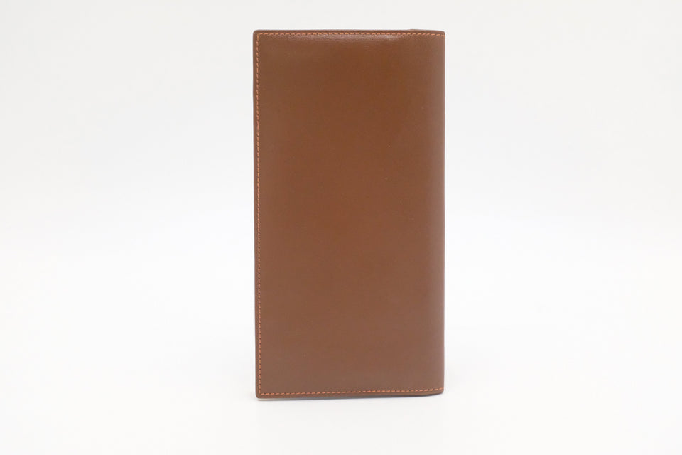 Gucci Bifold Long Wallet in Brown Leather